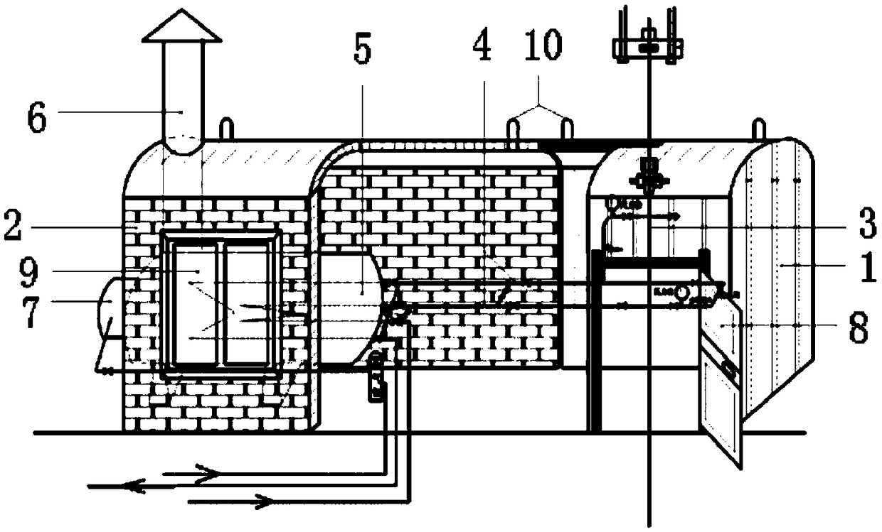 Heat insulated building for heavy oil well
