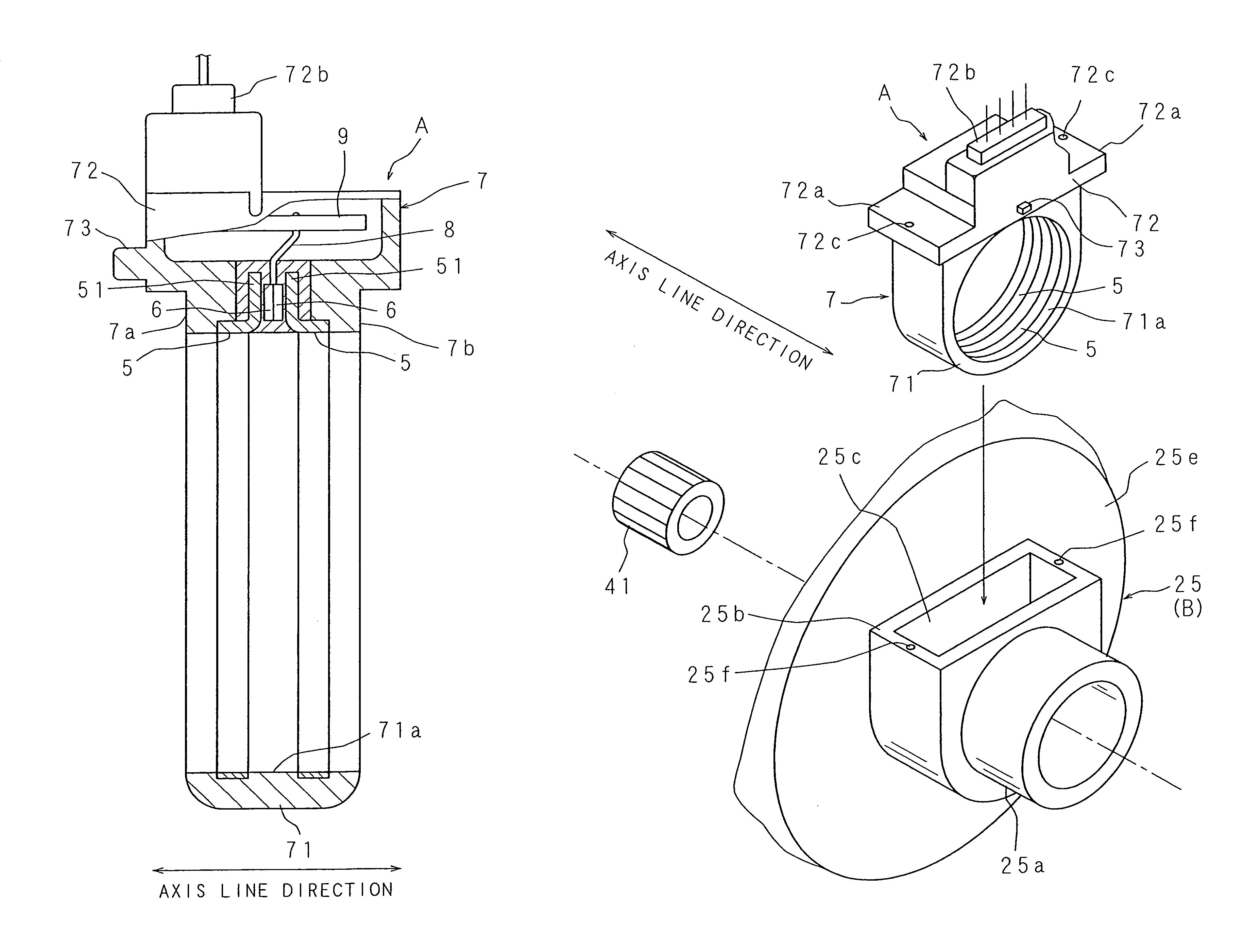 Torque detection device and electric power steering apparatus using the same