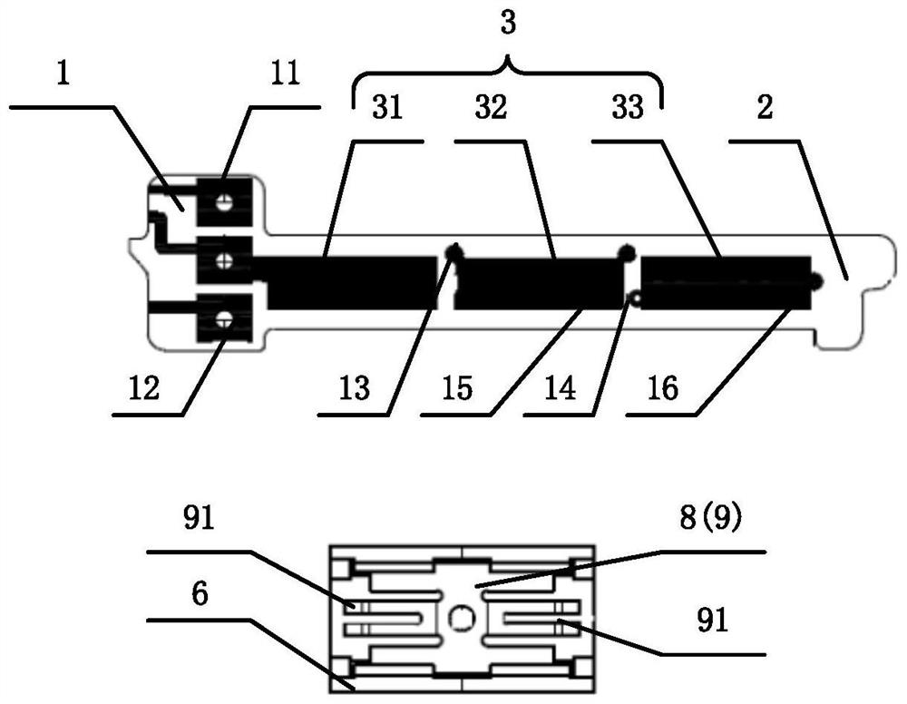 Wire harness switch and safety belt lock catch