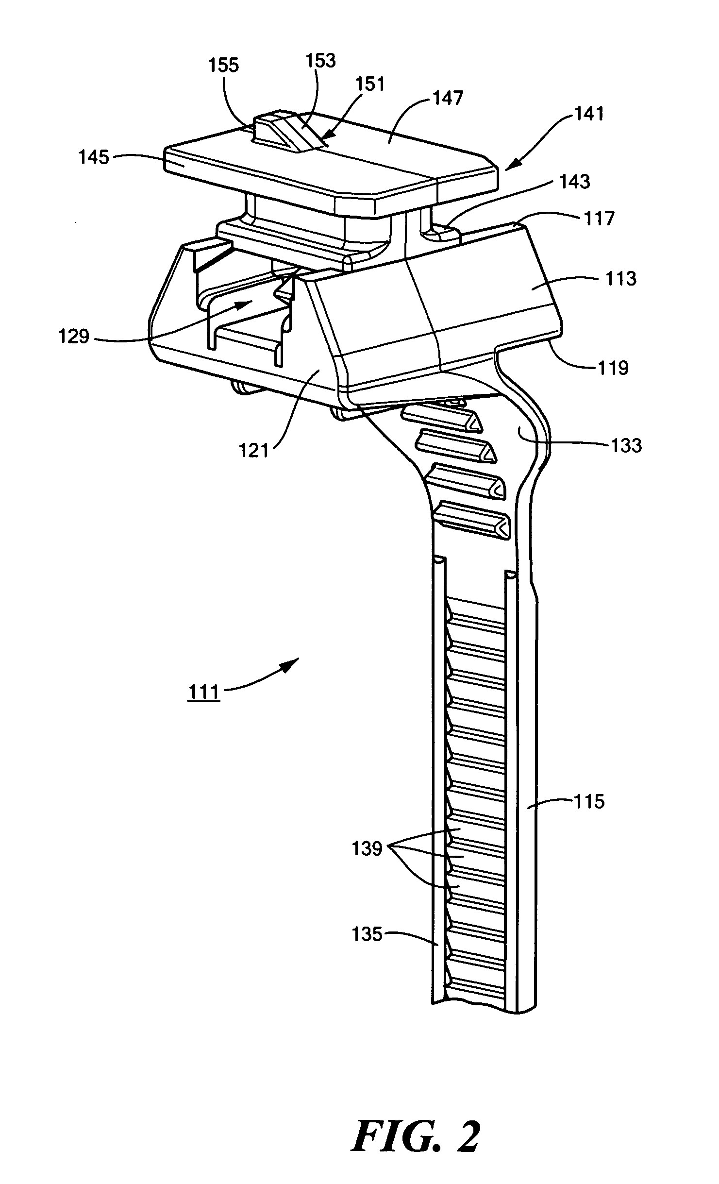 Cable tie with oxygen sensor connector fastener