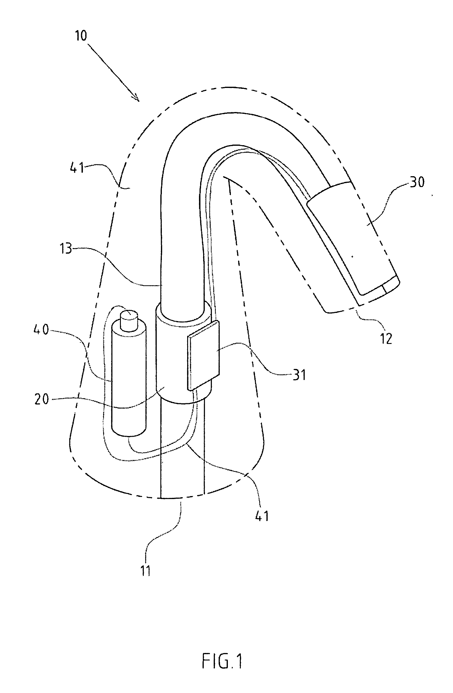 Touch-flow water supply apparatus