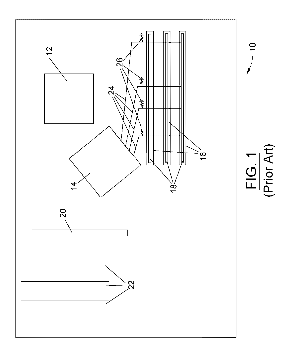 Method for increasing frequency yield of memory chips through on-chip or on-module termination