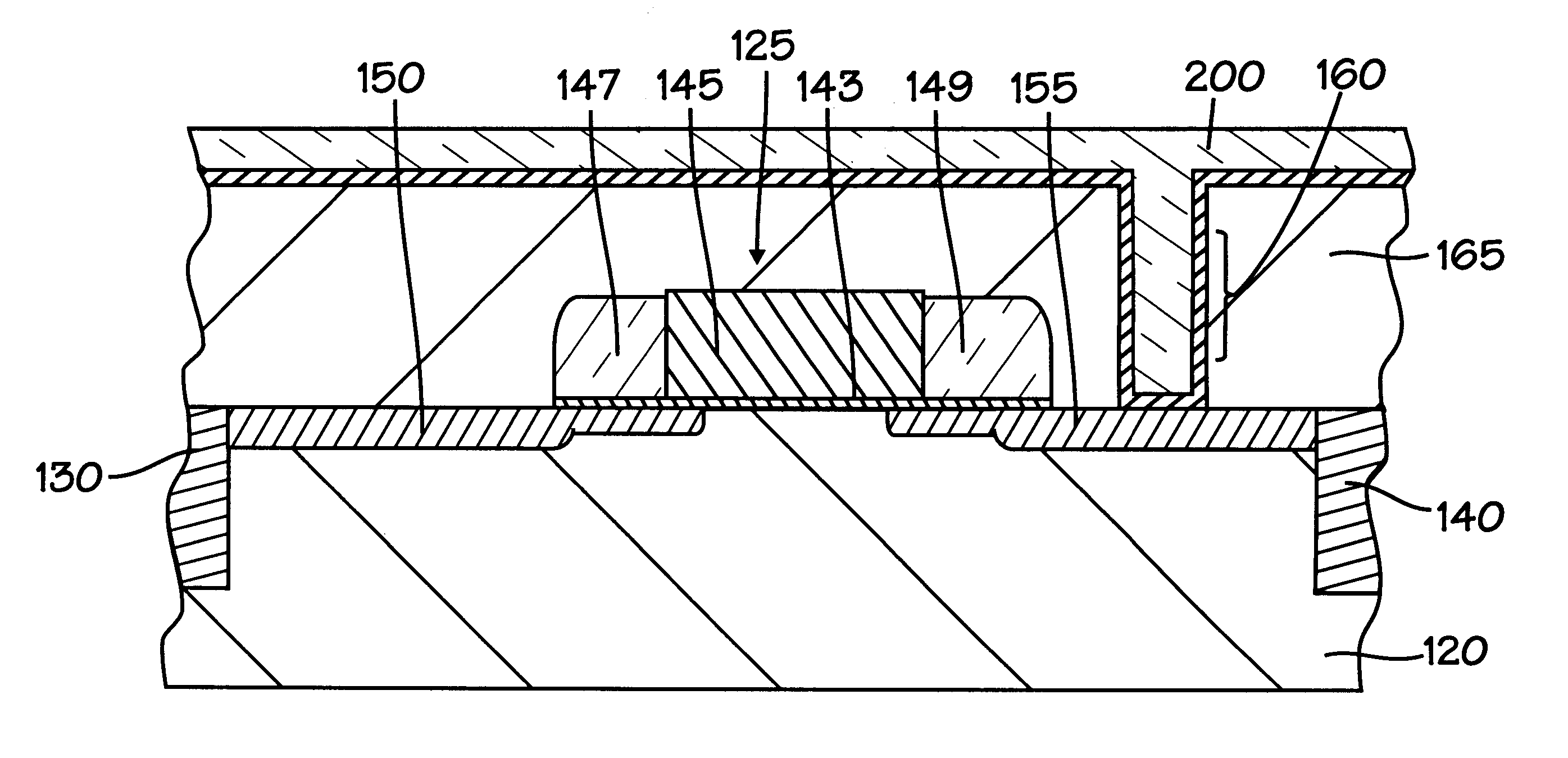 Tungsten interconnect method