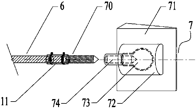 Spherical liquid vibration reduction device suitable for fan blade and installation method thereof