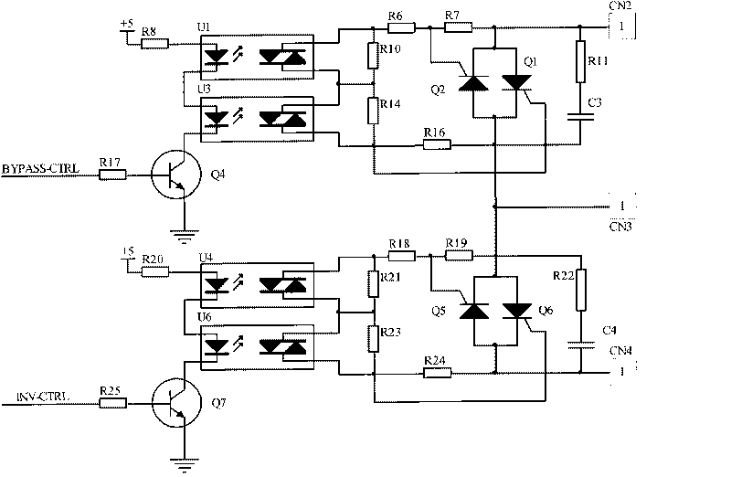 Power-down control conversion circuit