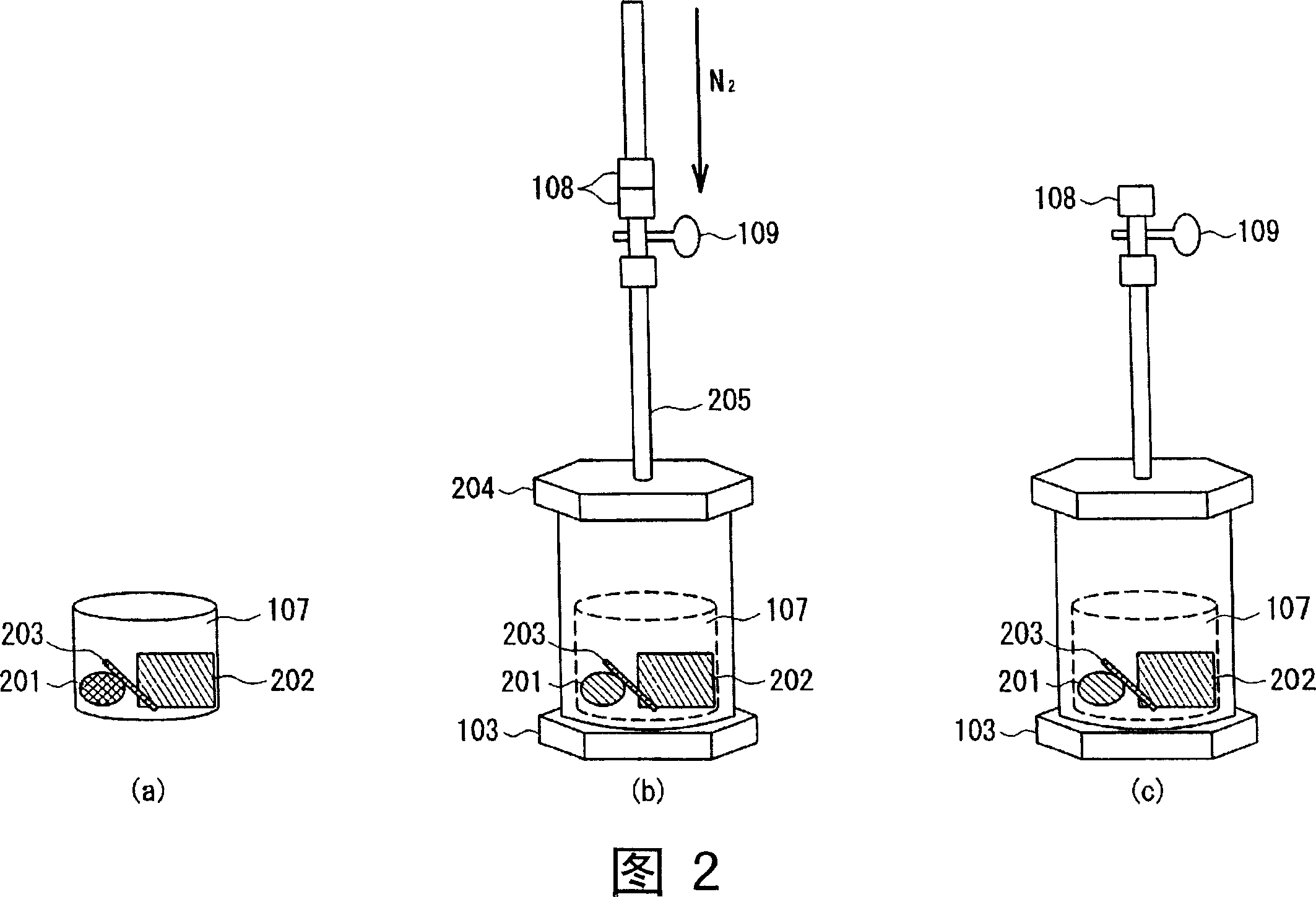 Method of manufacturing compound single crystal and apparatus for manufacturing it