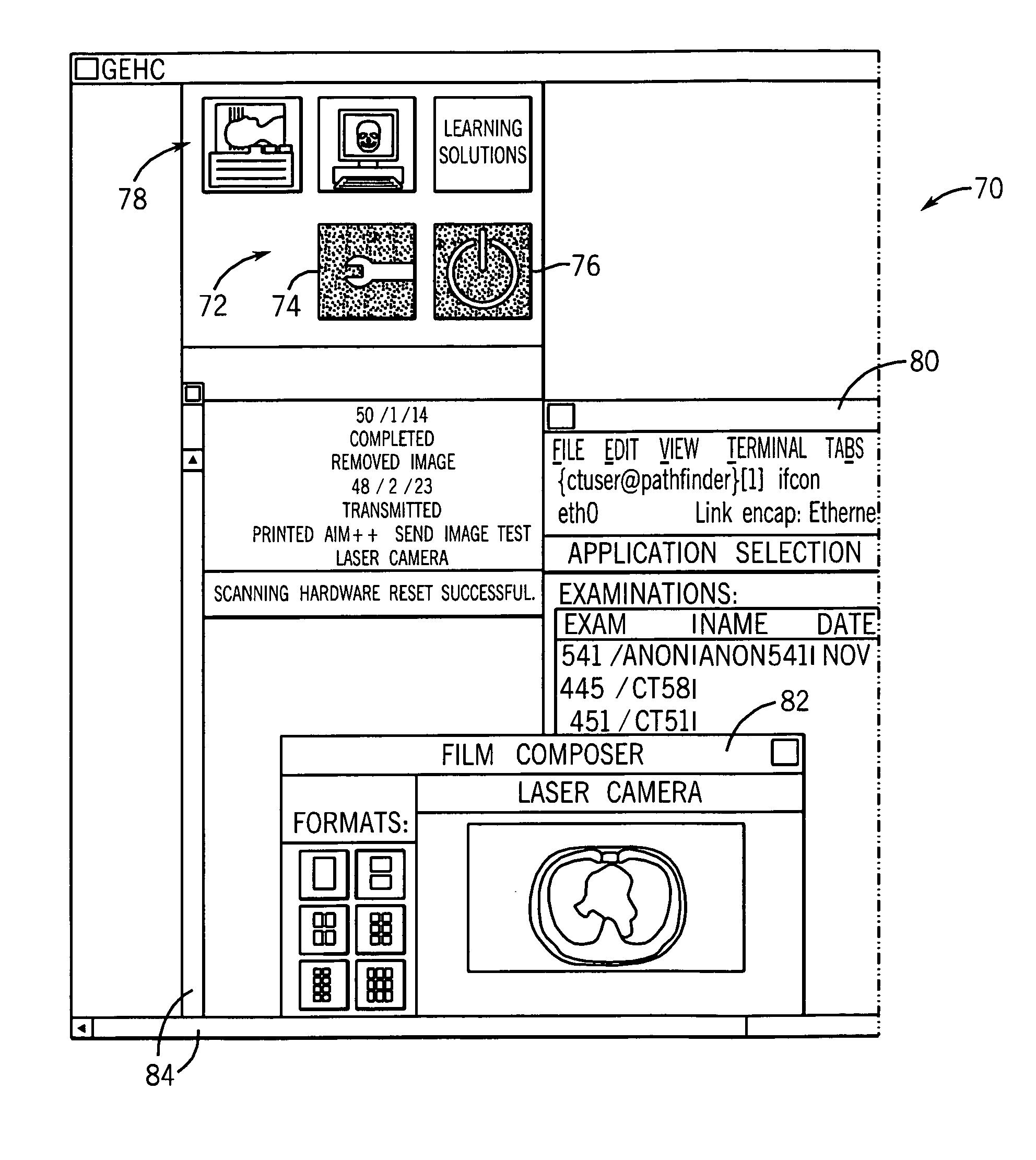 Medical diagnostic system interface