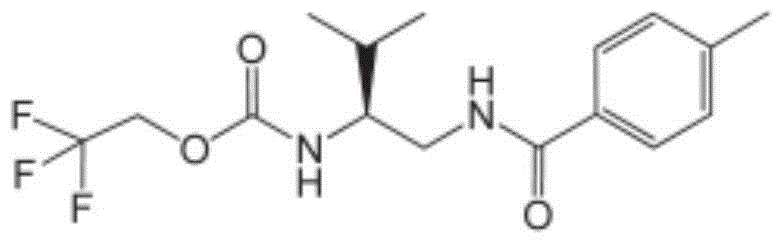 Pesticide composition containing bisamide pesticide and application thereof