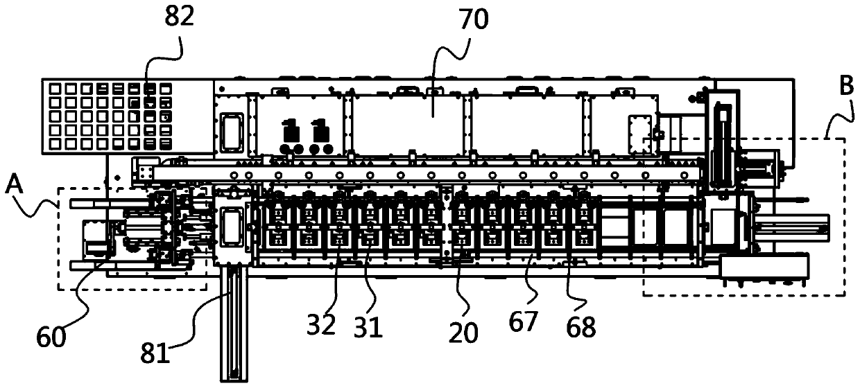 Glass bending machine