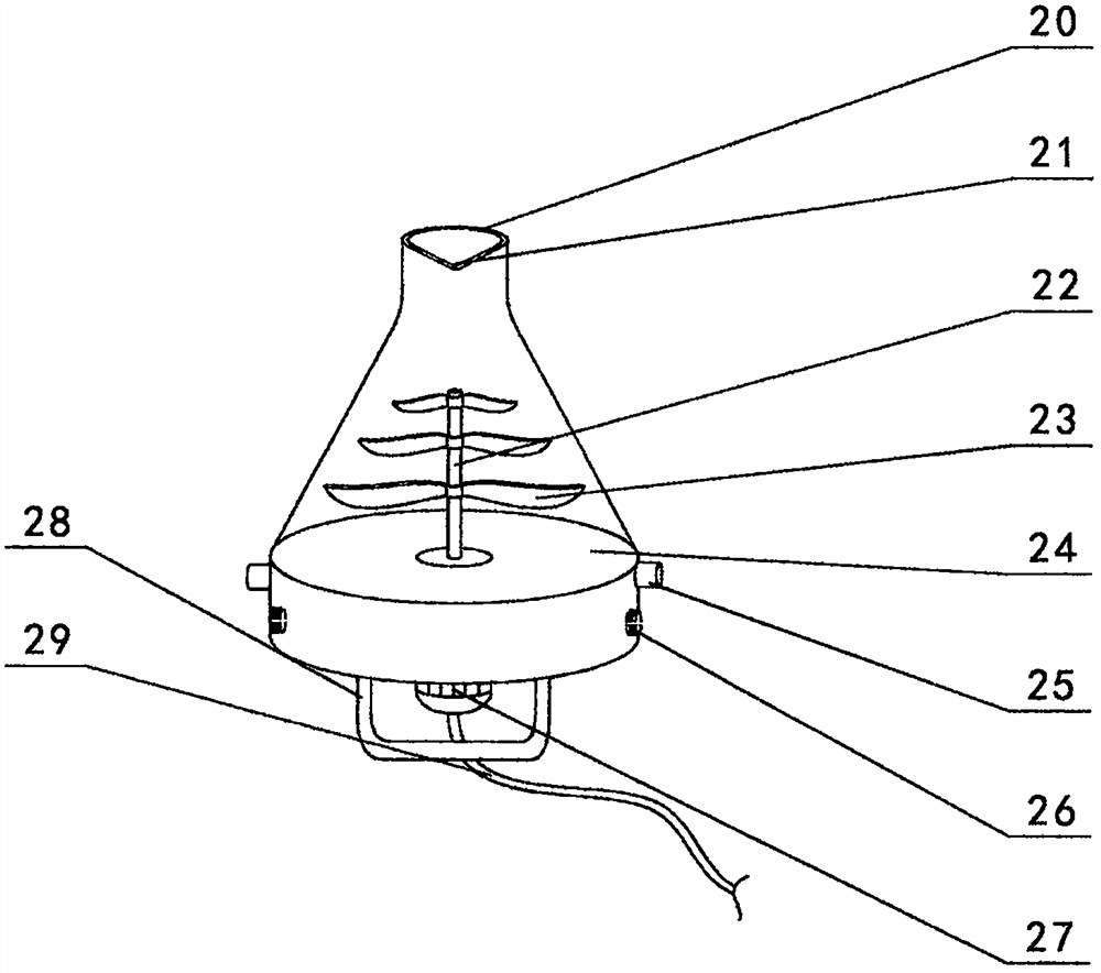 A teaching demonstration device and teaching method for turbidity flow deposition experiments