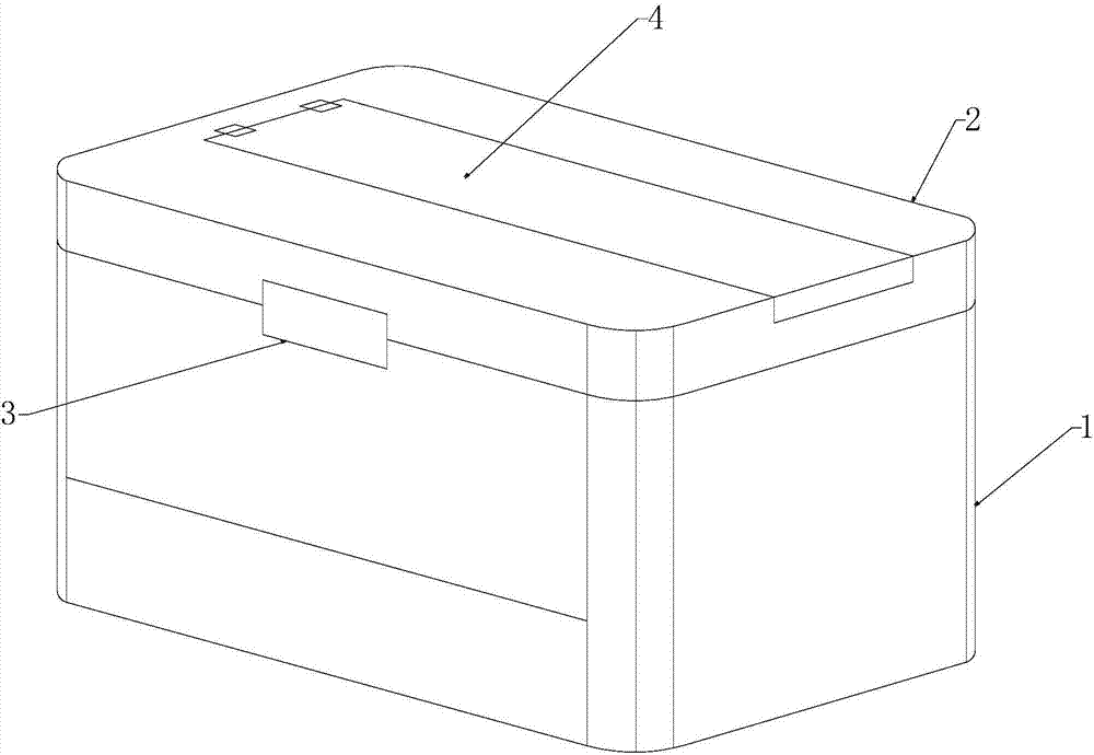 Outdoor disinfection box