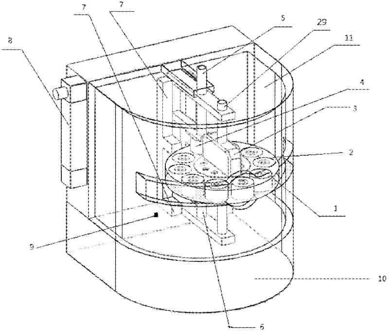 Semi-automatic continuous single particle sampling device