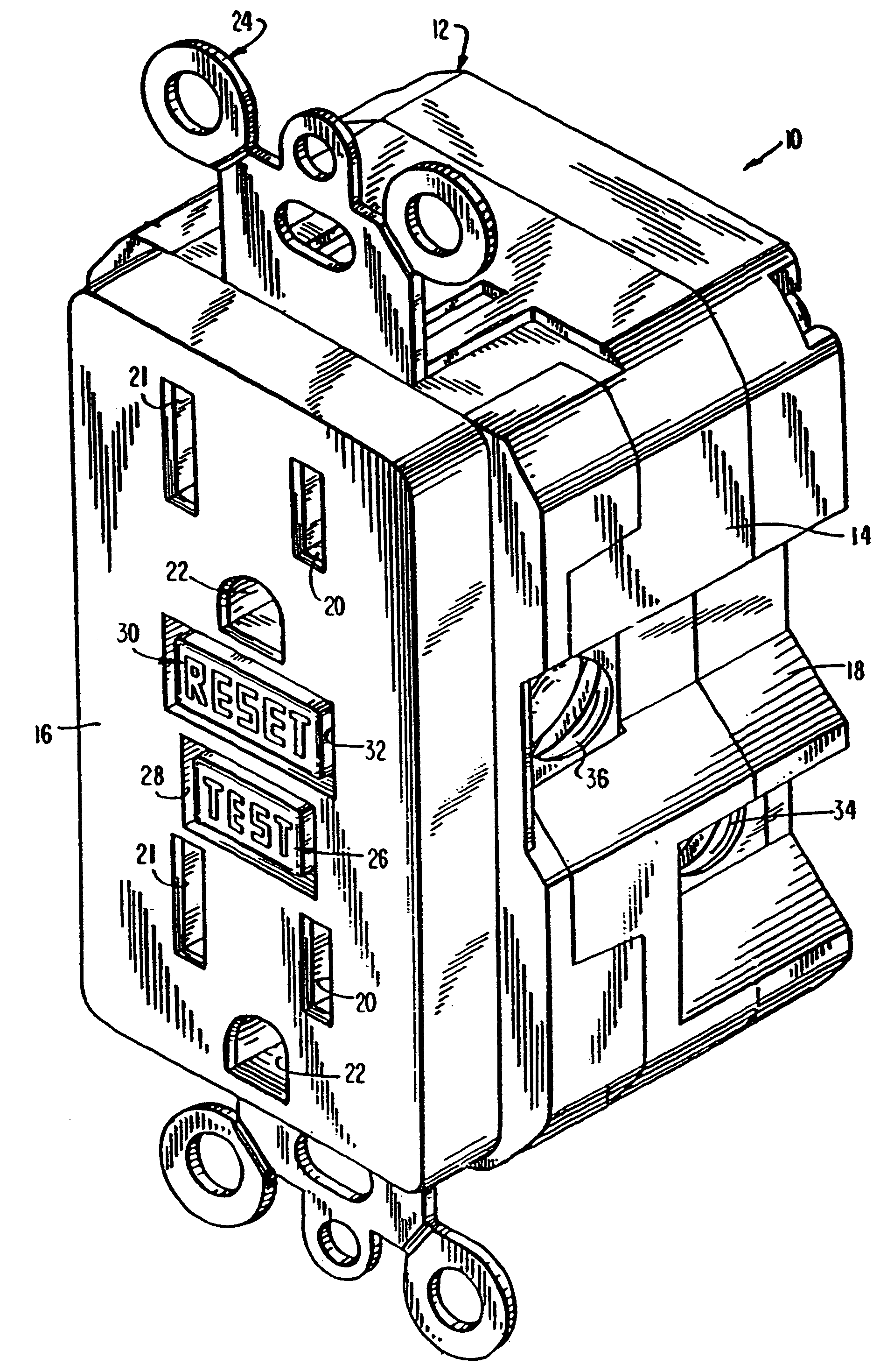 Circuit interrupting device with reverse wiring protection