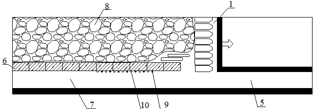 Static breaking roof cutting and pressure releasing method for gob-side retained roadway
