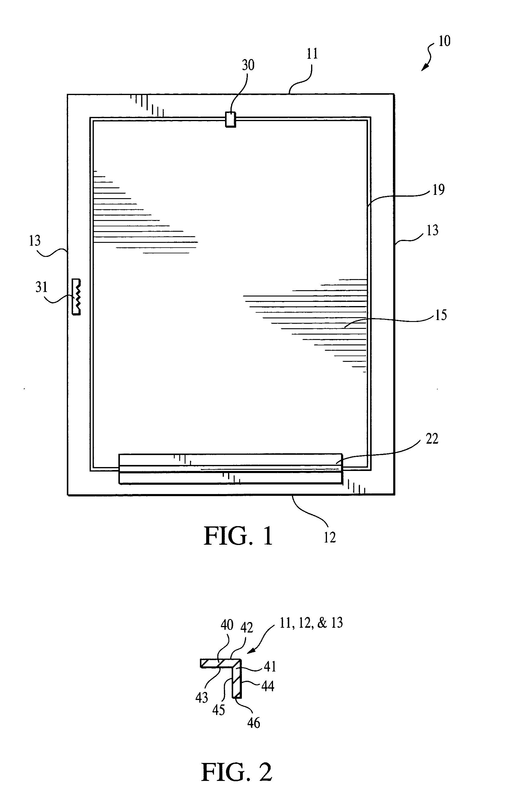 Frame assembly for attachment to a commercially available picture frame