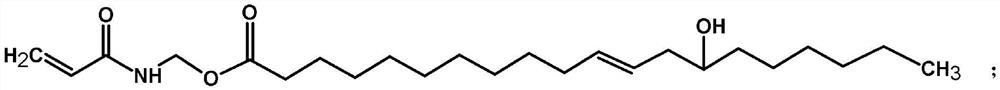 Castor oil-based hydroxyl acrylate emulsion as well as preparation method and application thereof