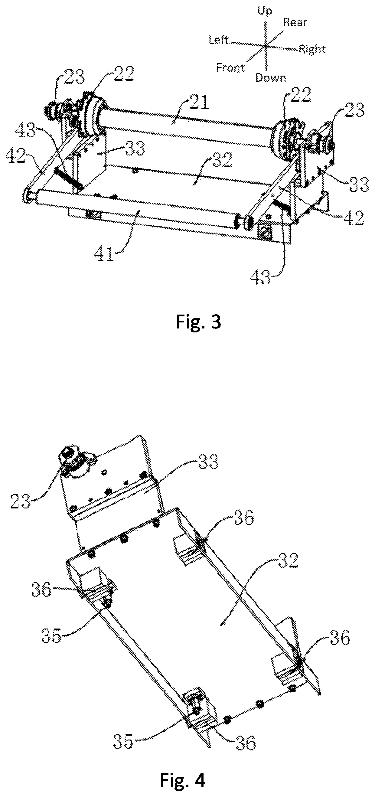 Coil feeding device and graphic machine thereof