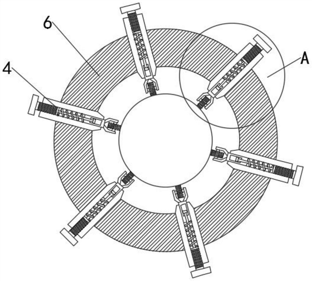 A charged foreign matter removal device