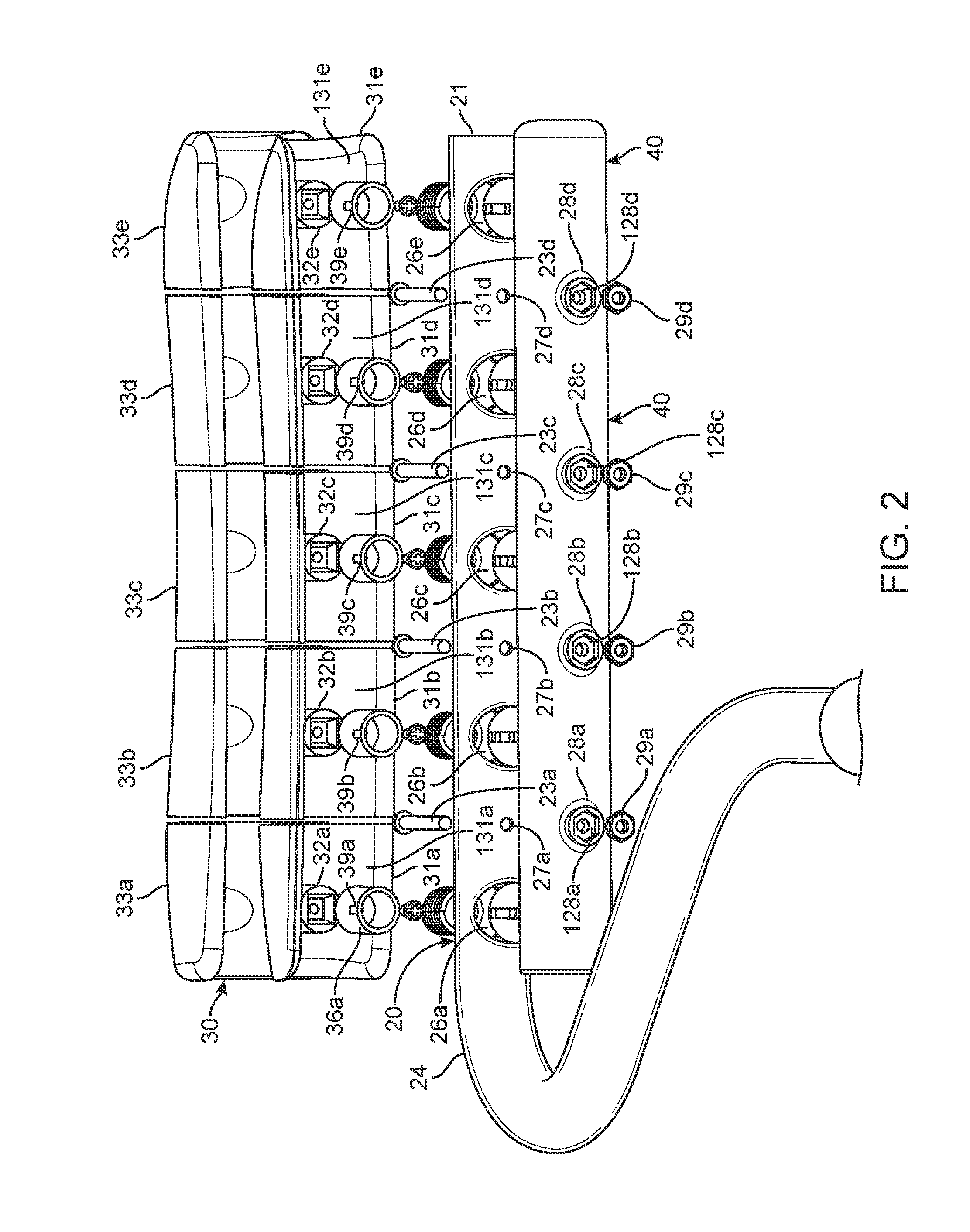 Underarm shock absorber for crutches