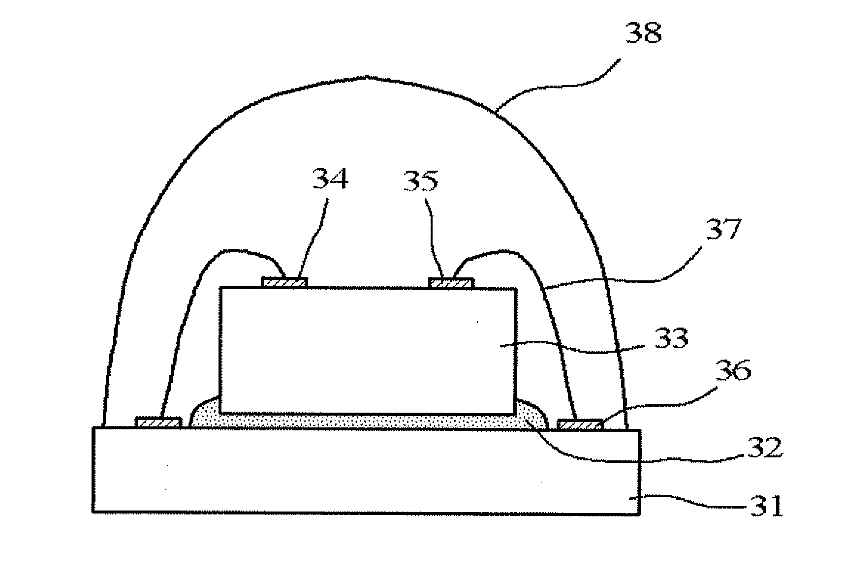 Light-reflective anisotropic conductive adhesive and light-emitting device