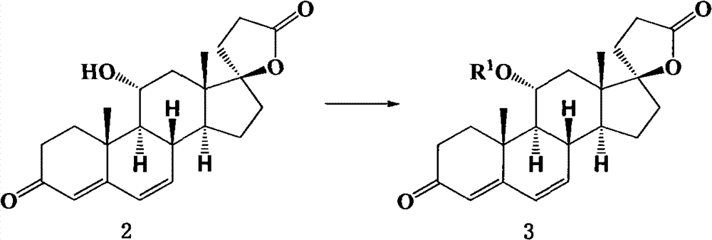Preparation method of eplerenone and intermediate thereof
