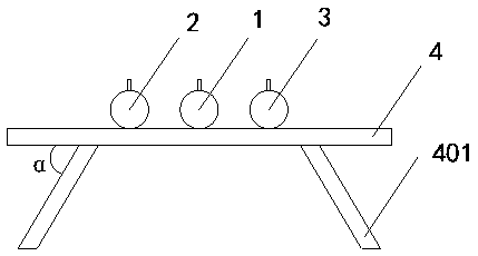 A method for detecting the symmetry of roll flat head