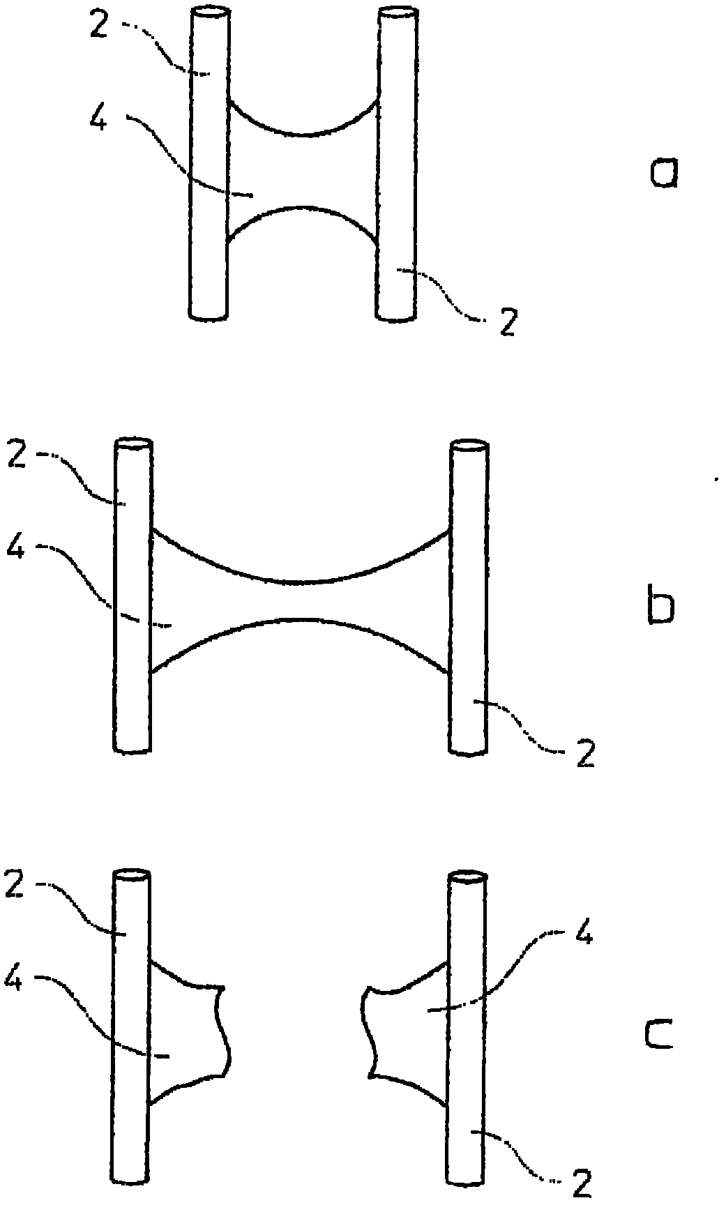Method for production of a multi-axial wire structure, unidirectional fiber layers and method for production thereof, multi-axial wire structure and composite part with a matrix