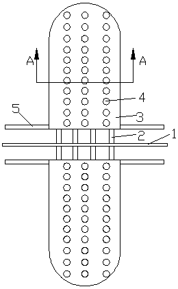 Two-way preparation method for coating of blow-off powder medicament