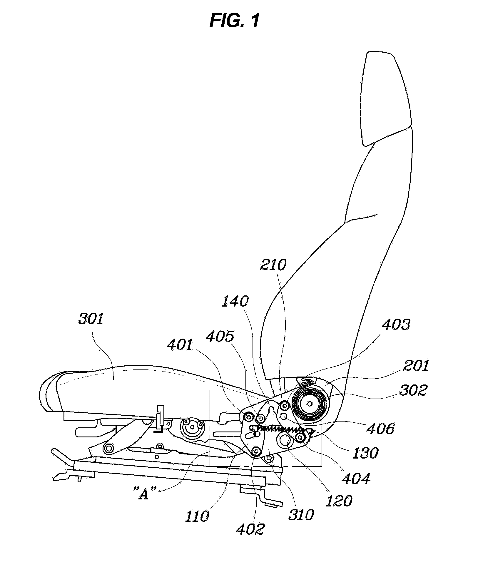 Apparatus for preventing neck injury for use in vehicle seat