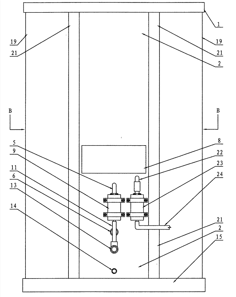 Round barrel type solar hot water warmer