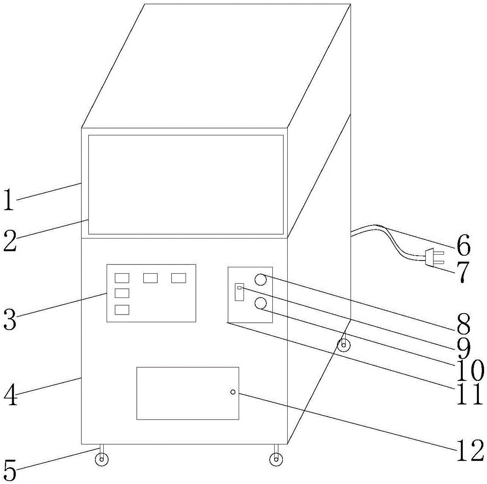 Quality and dimension detection device for bearing bush