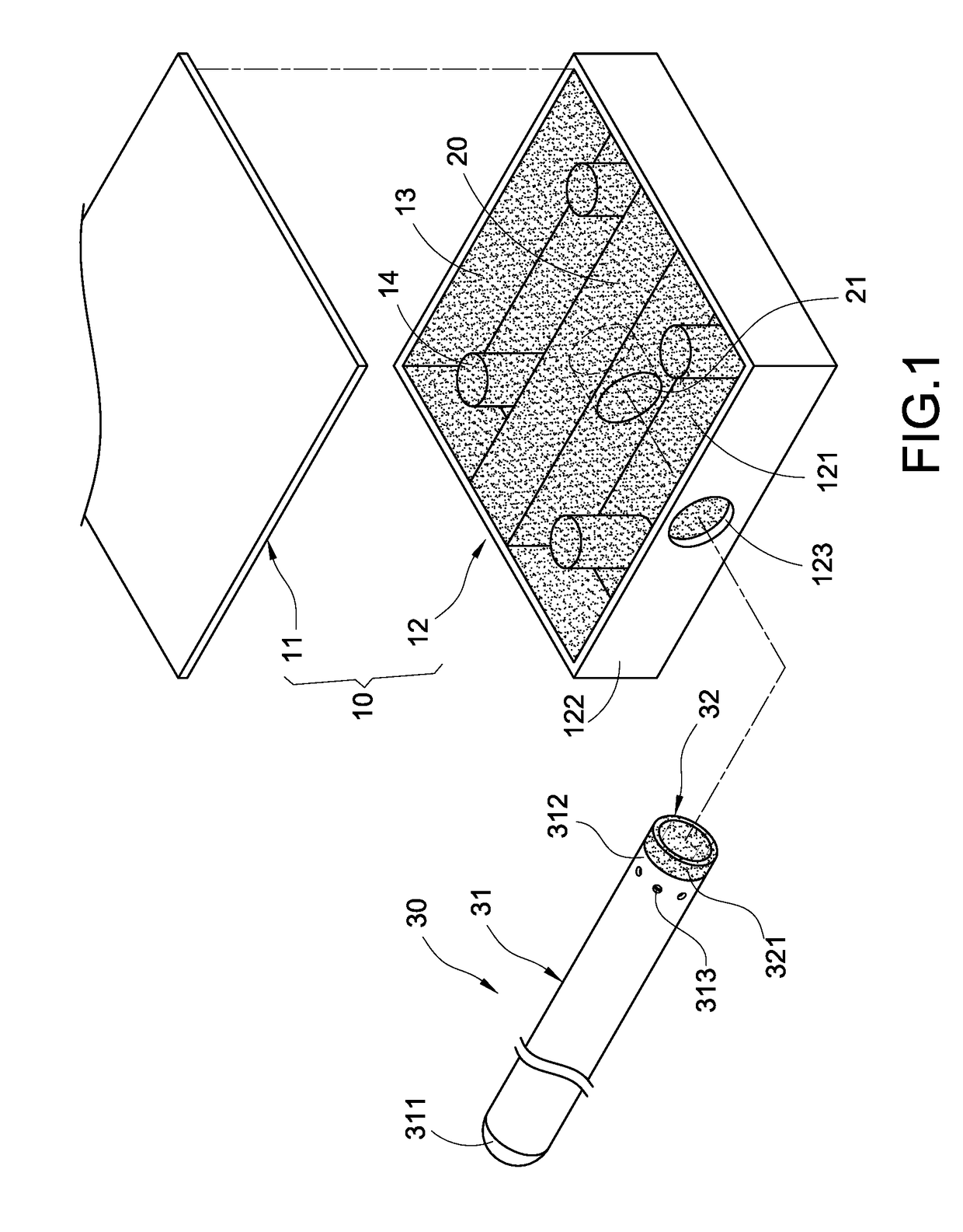 Vapor chamber and heat pipe combined structure
