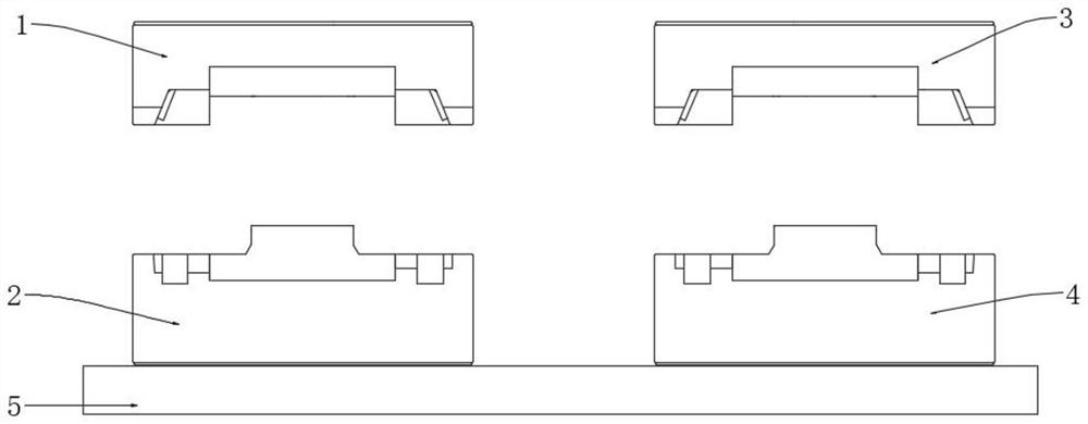 Double-color injection mold and IMR forming method thereof