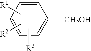 Process for the preparation of hydroxybenzoic benzyl esters
