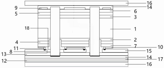 A kind of preparation method of double-sided MWT-hit cell assembly