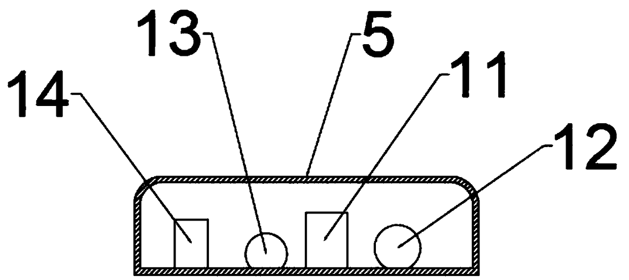 City smog traffic signal lamp