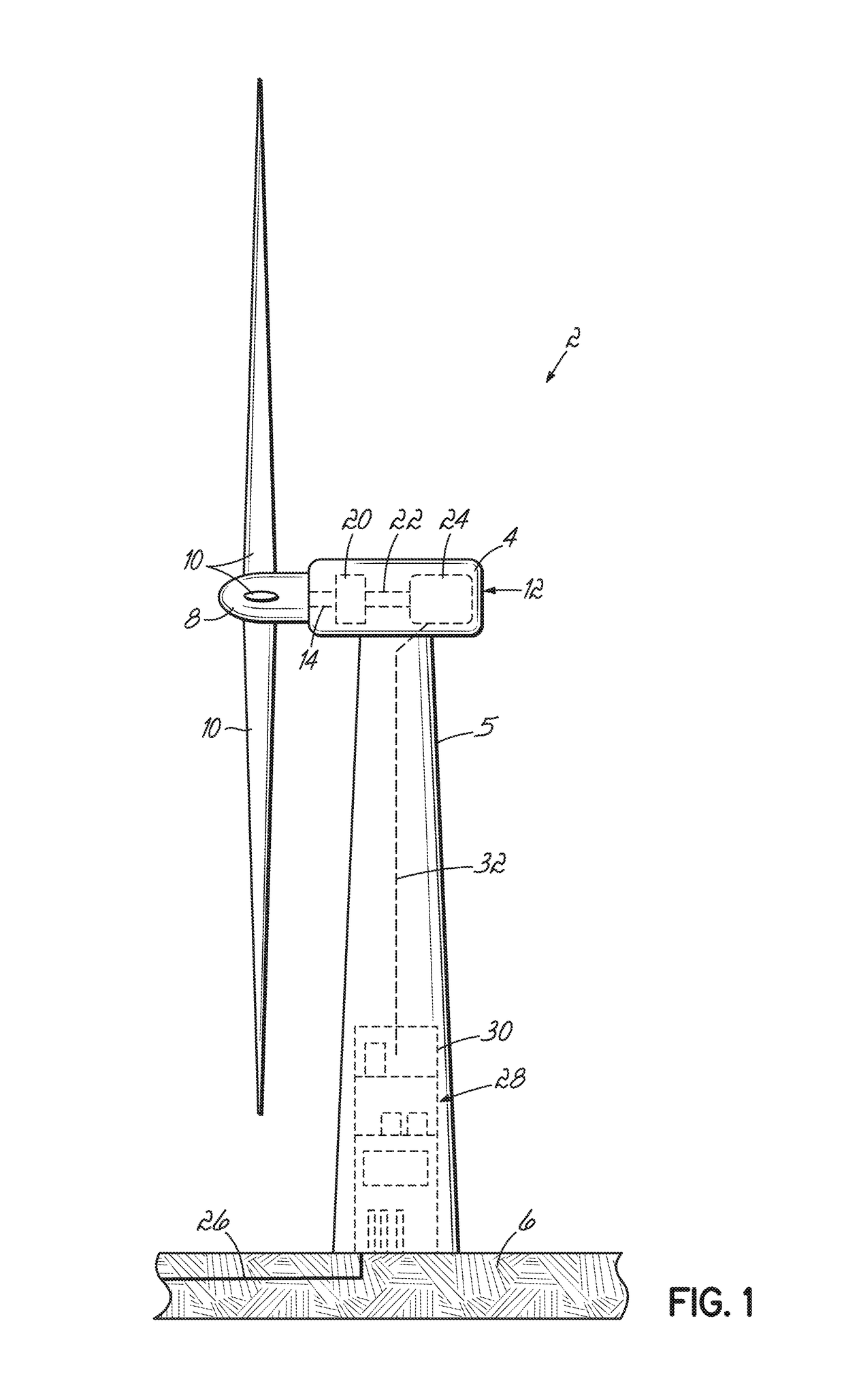 Nacelle for a wind turbine generator including lifting apparatus