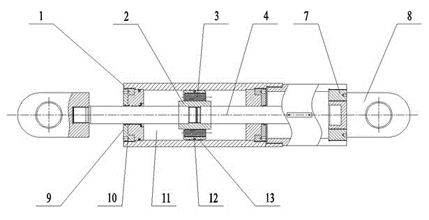 Sleeved viscous damper capable of damping variable parameters and design method thereof