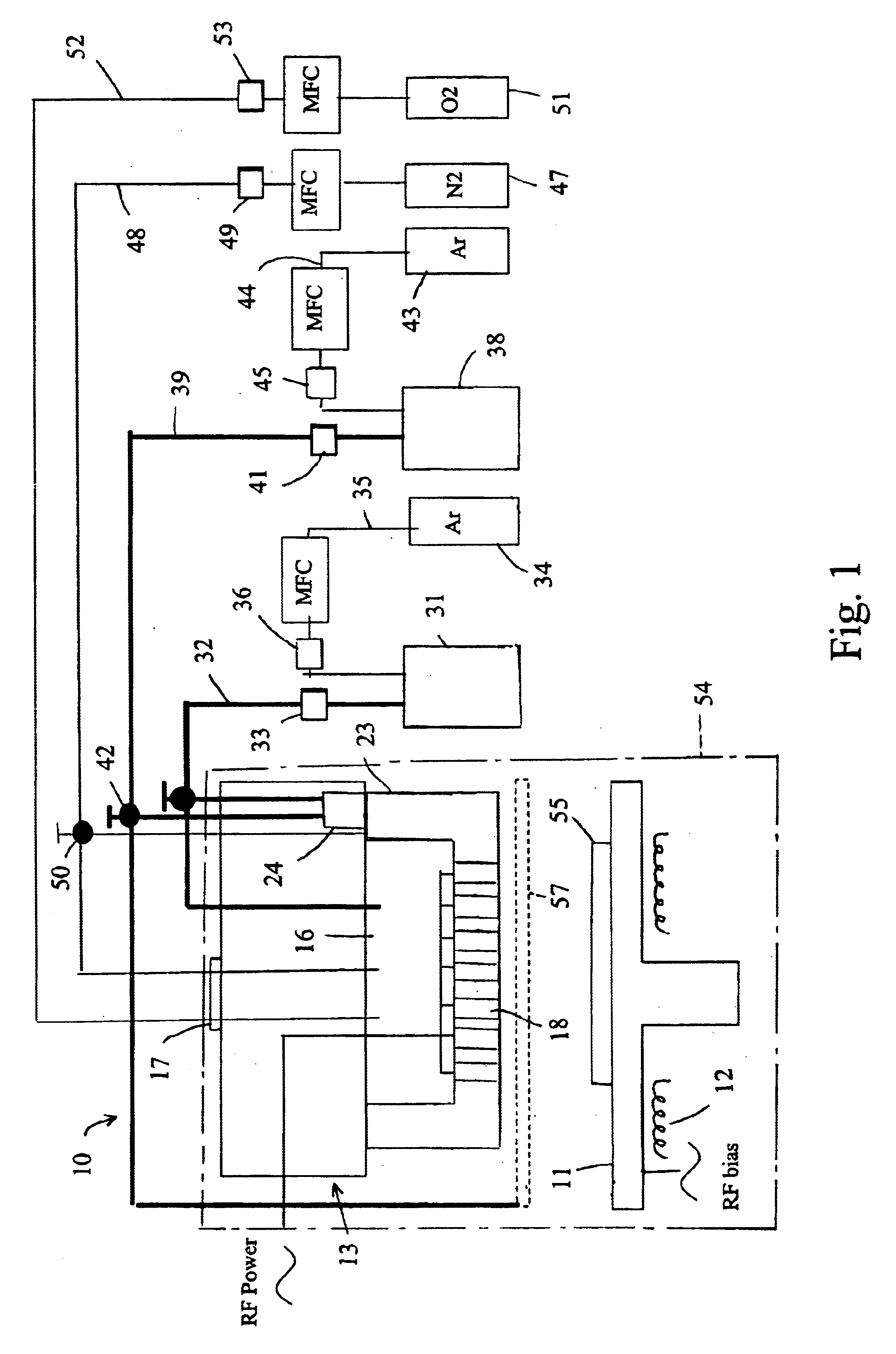 Apparatus for producing thin-film electrolyte