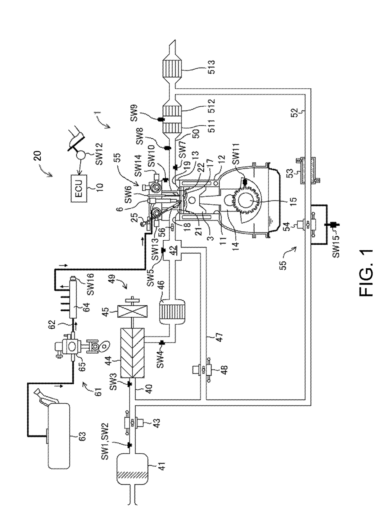 Control system of compression-ignition engine