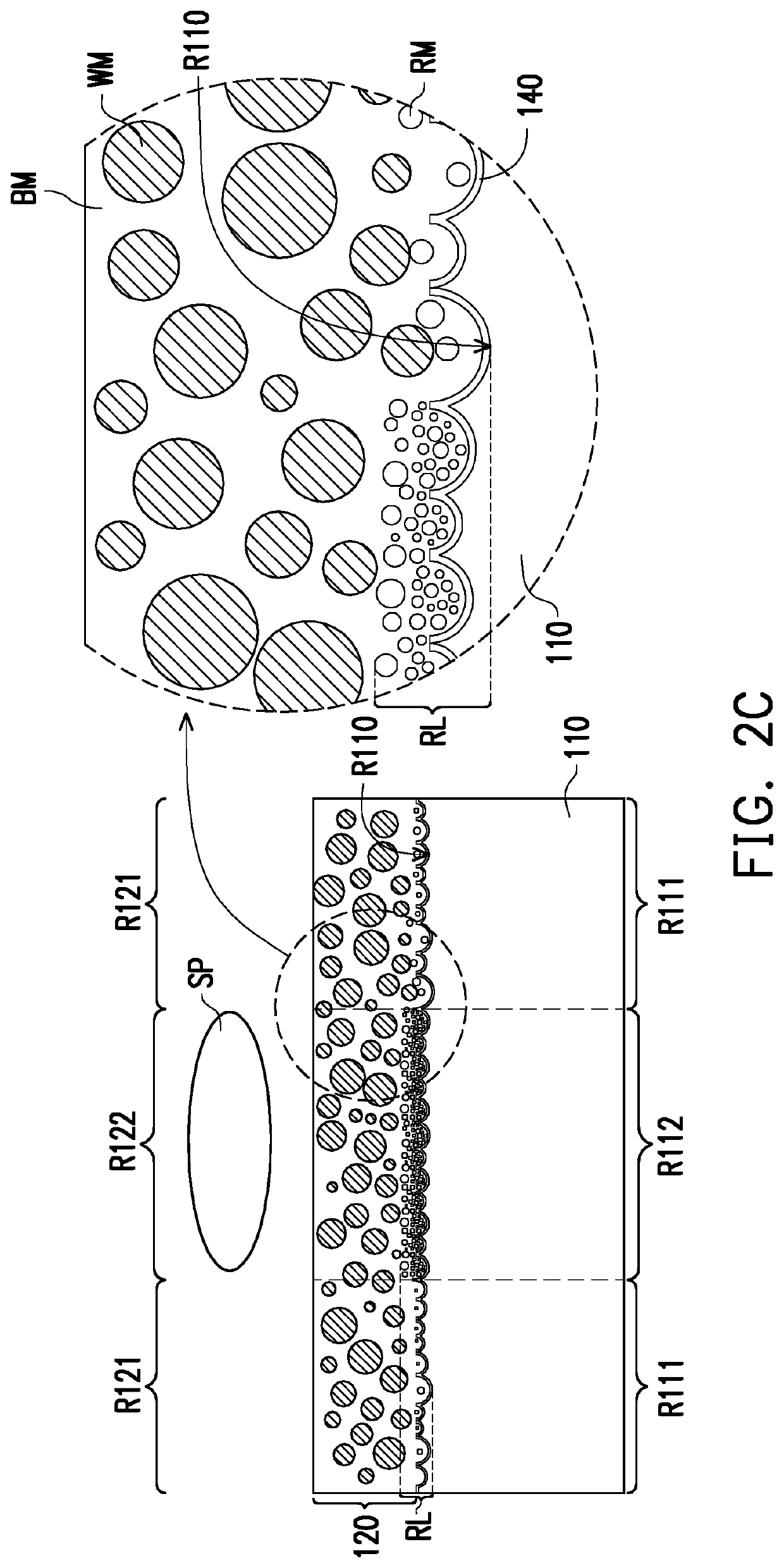 Wavelength conversion module, method of forming the same and projection apparatus