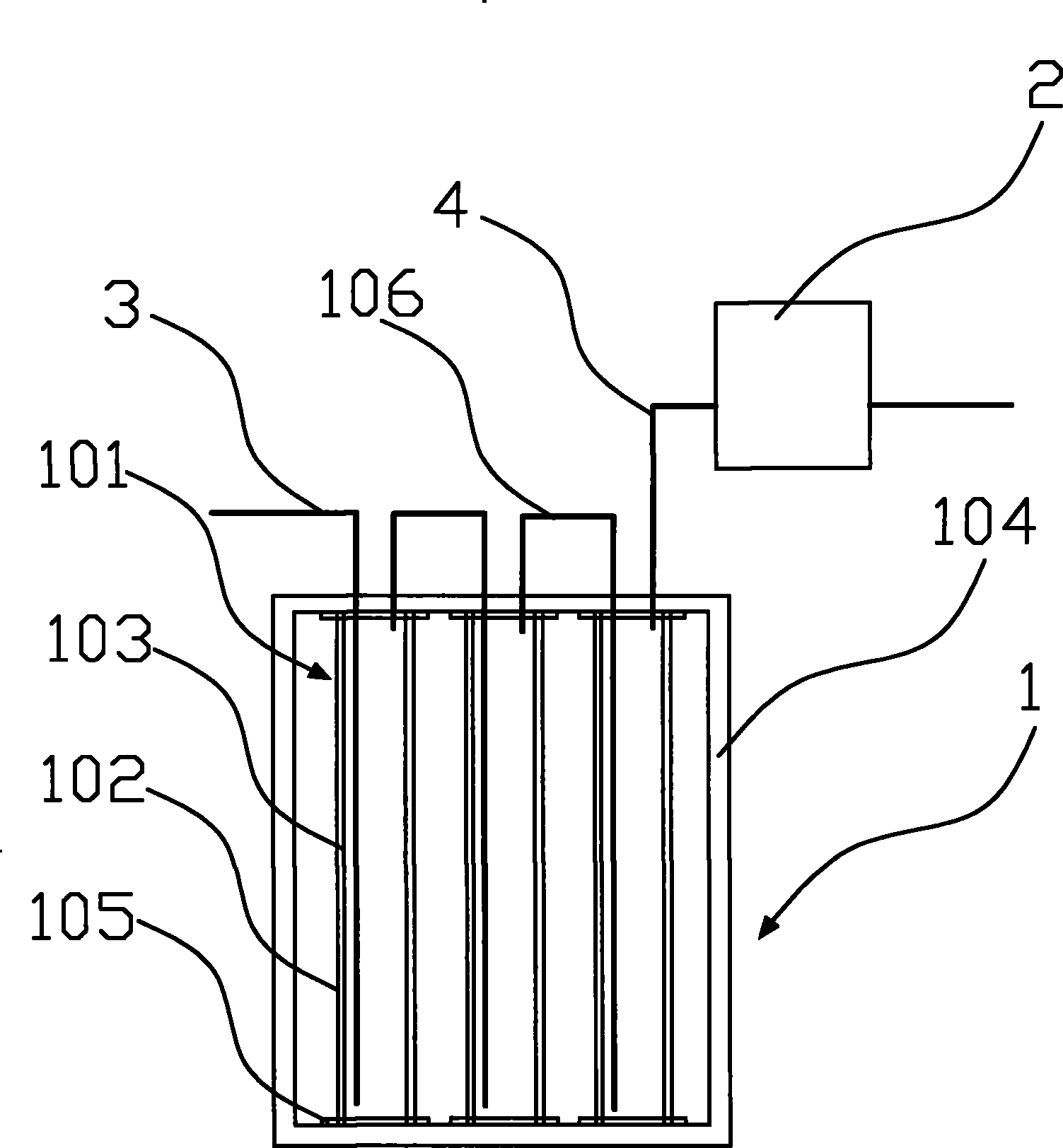 Integral pressure-bearing wall-mounted instant solar heater