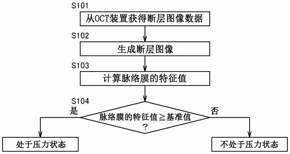 Stress state detection method and stress detection device