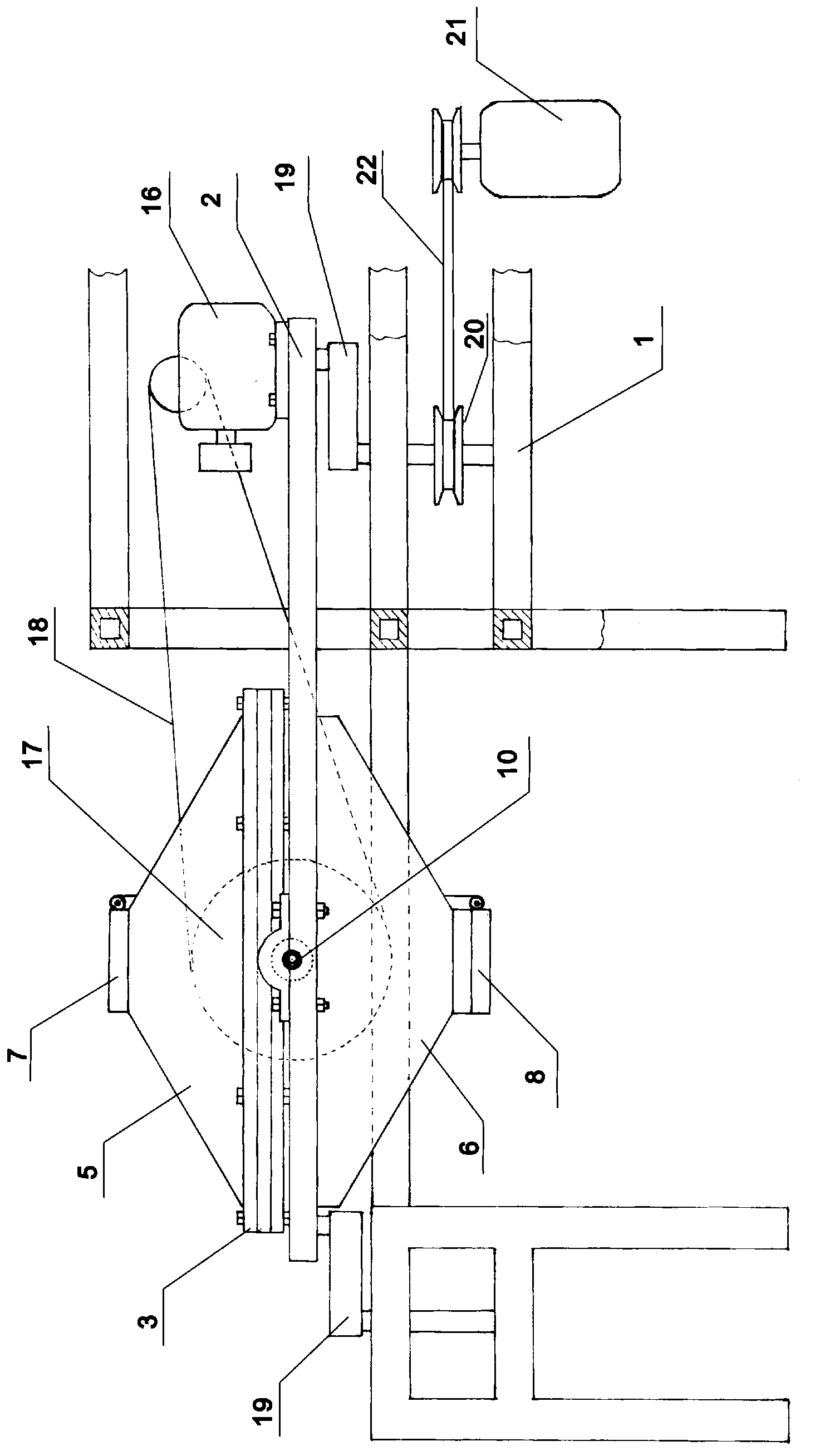 Firework powder automatic screening and device