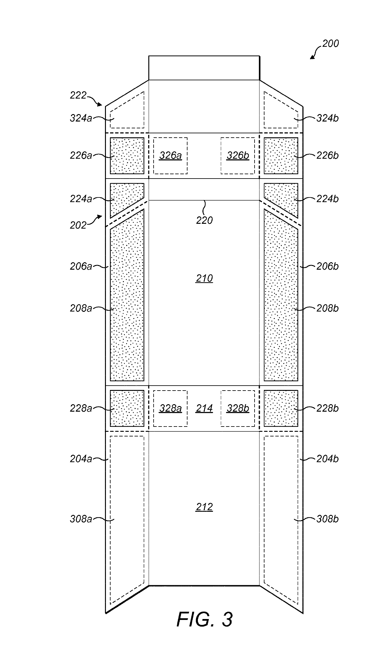 Blank For Forming A Container