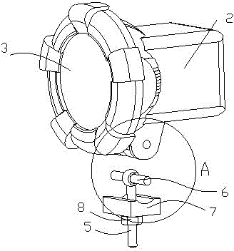 Irradiation device for chicken farm