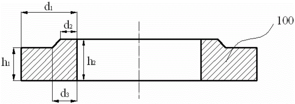 Rolling molding method for nickel-based high-temperature alloy thick-wall ring forge piece