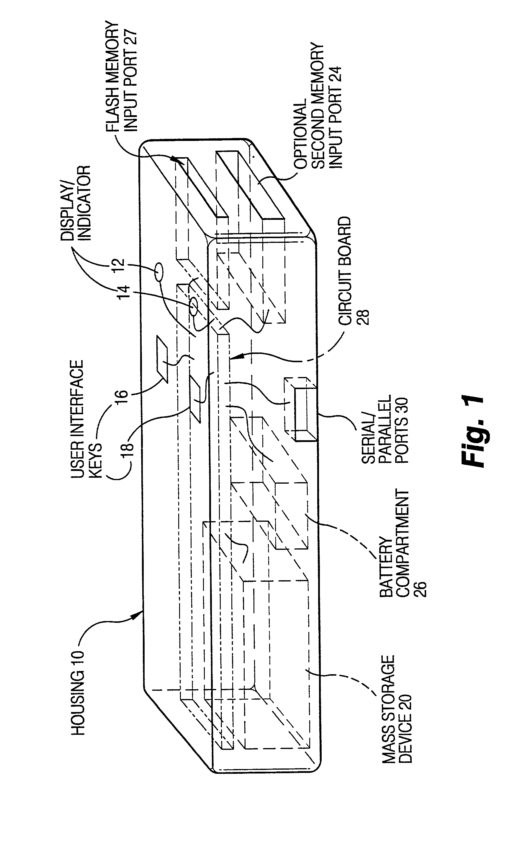 Enhanced digital data collector for removable memory modules