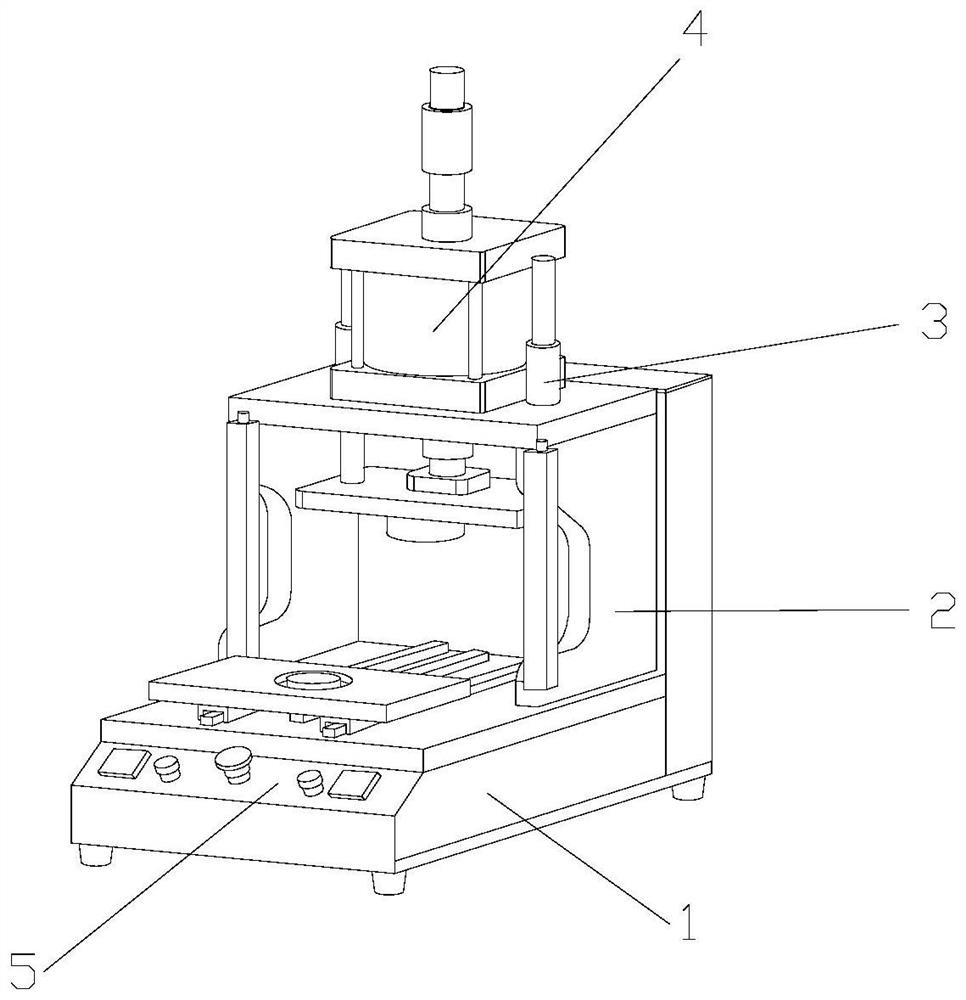 A compound processing equipment for non-woven powder cover