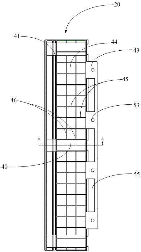 Plastic-wood floor board combined structure